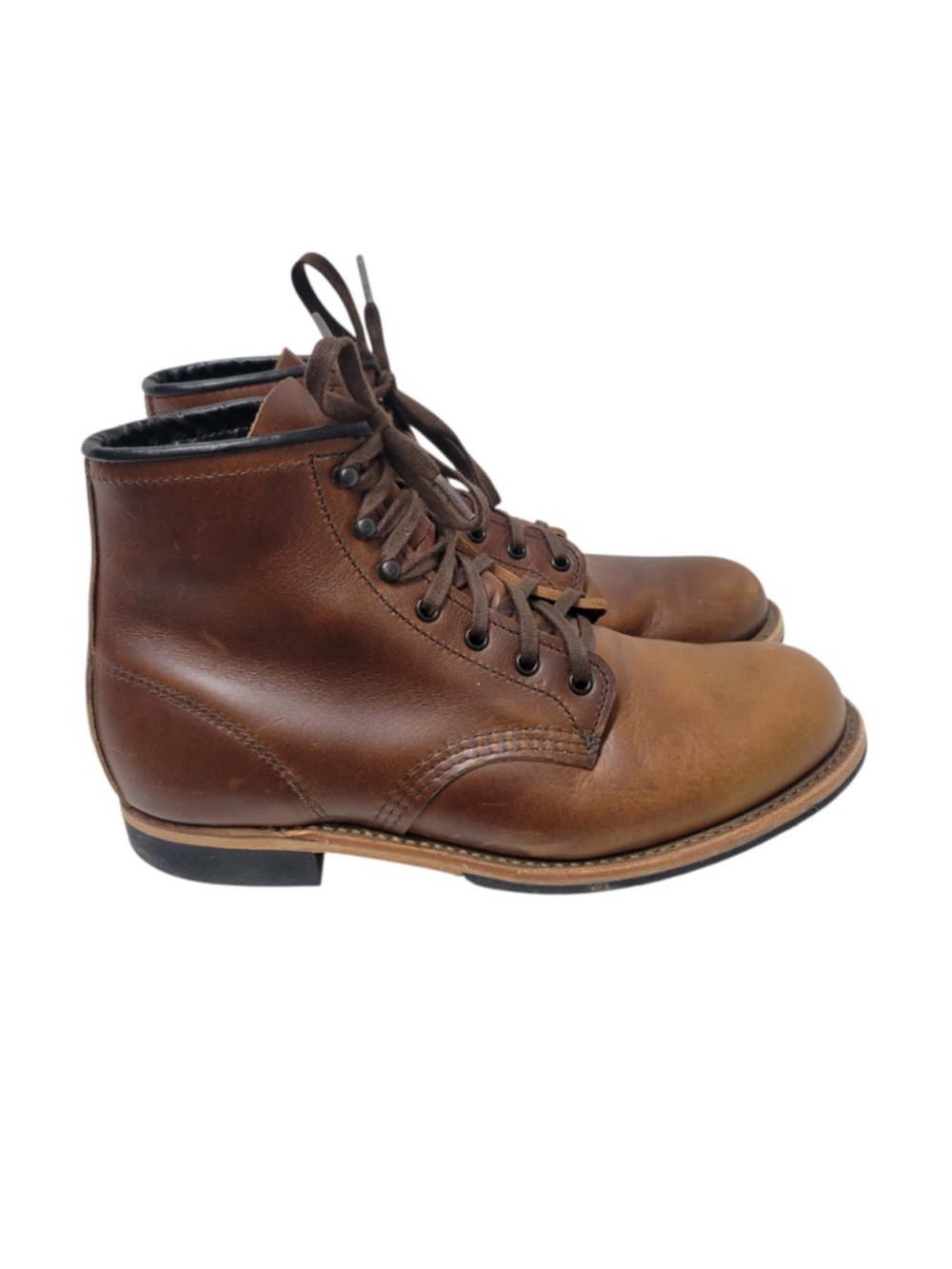 Red Wing Shoes 6" Beckman 9422 Round Toe Genuine Leather Lace-Up Boots 7.5D Men - Picture 6 of 11